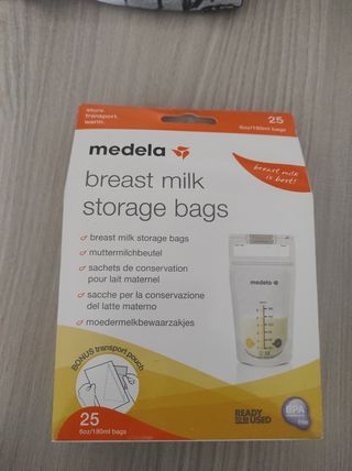 Medela breast mill storage bags sacche c