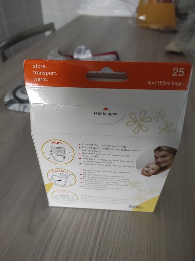 Medela breast mill storage bags sacche c