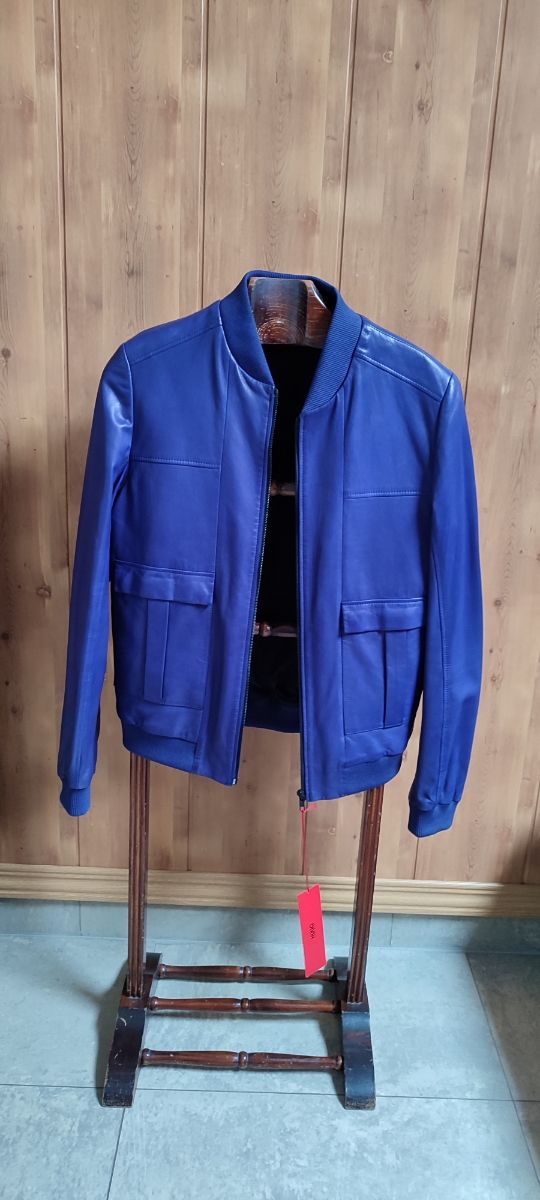 CAZADORA BOMBER PIEL HUGO BOSS LIMITADA