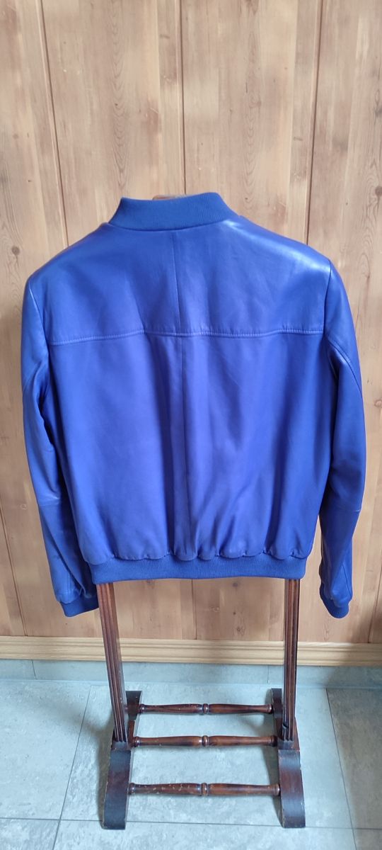 CAZADORA BOMBER PIEL HUGO BOSS LIMITADA