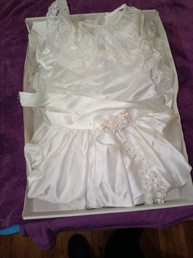 Vestido de comunhão Sissi