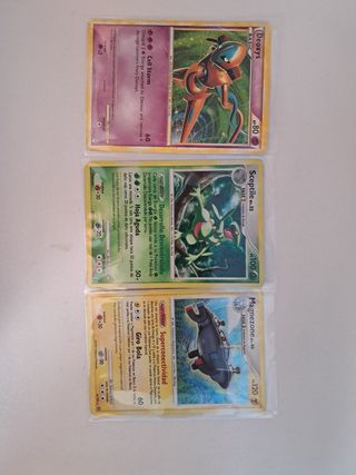Lotería Cartas pokemon antiguas