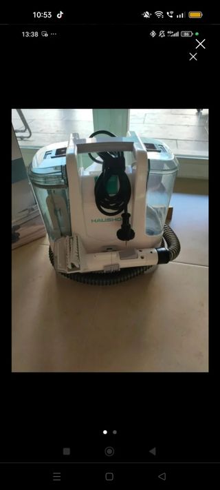 Maquina limpiar tapicería