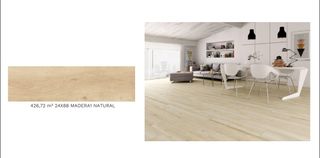 Porcelanico madera natural 22x88