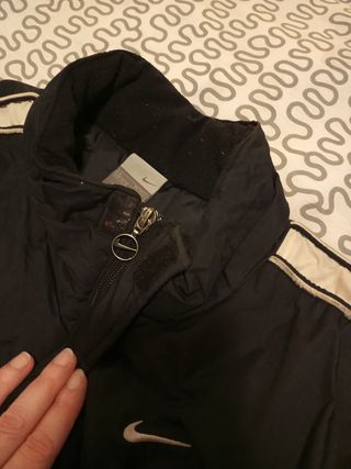 Giaccone nero ragazzo Nike