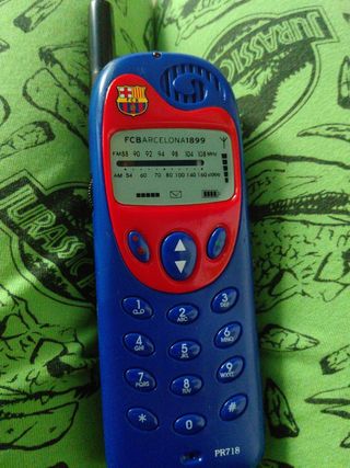 Radio de juguete del Barça