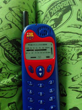 Radio de juguete del Barça