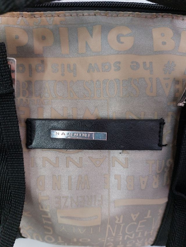 Borsa a mano Nannini con portachiavi