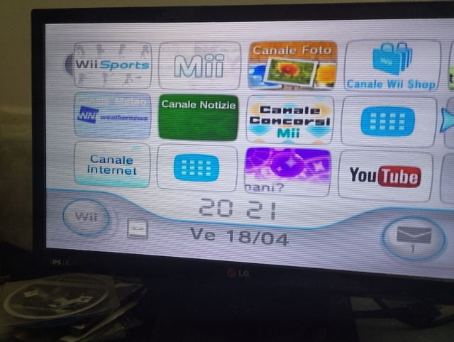 Nintendo wii console completa
