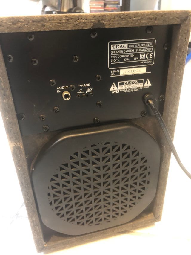 TEAC HomeTheater system pl-s3500 ed subwoofer