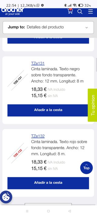 Impresora de etiquetas como nueva