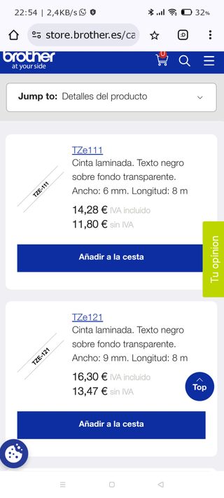 Impresora de etiquetas como nueva