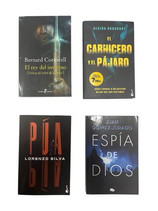 Coleccion libros suspense/policiaca