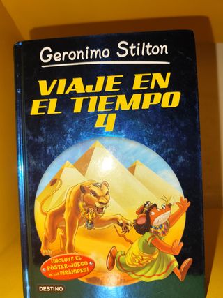 Colección de 5 libros de Geronimo Stilton
