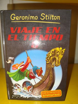 Colección de 5 libros de Geronimo Stilton