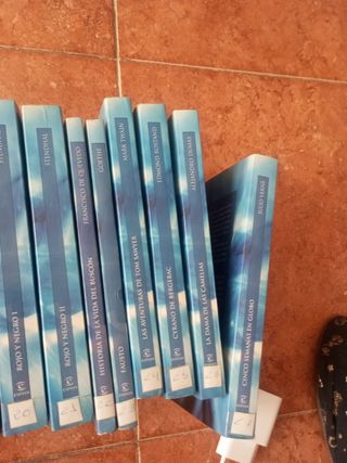 Lote de libros clásico