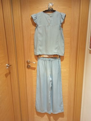 Conjunto camisa y pantalón