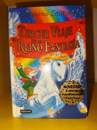 Colección de 4 libros de Geronimo Stilton 