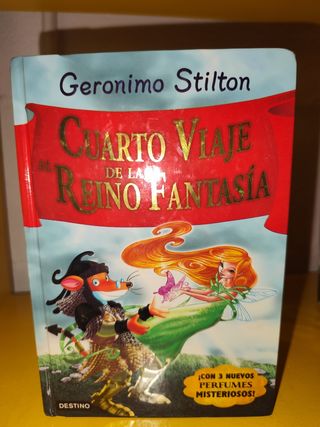 Colección de 4 libros de Geronimo Stilton 