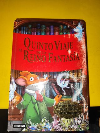 Colección de 4 libros de Geronimo Stilton 