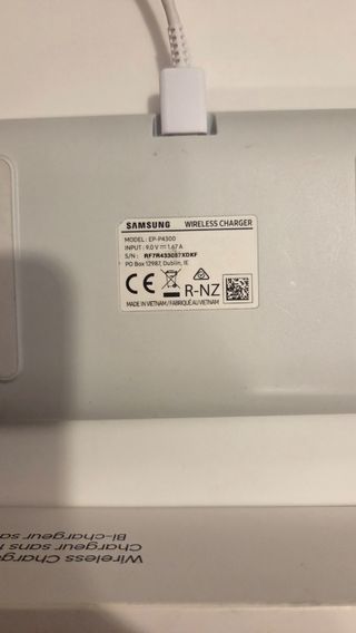 Cargador Samsung Dúo inalámbrico