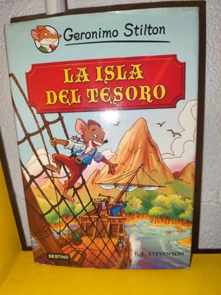 Colección de 4 libros de Geronimo Stilton 