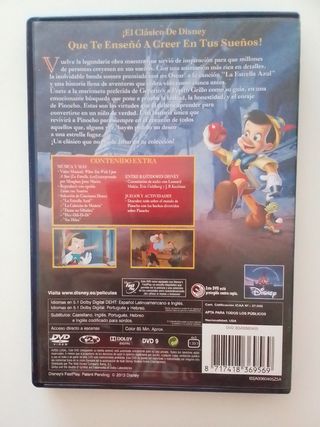 Pinocho - La película DVD Disney
