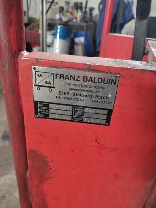 apilador  manual traspaleta