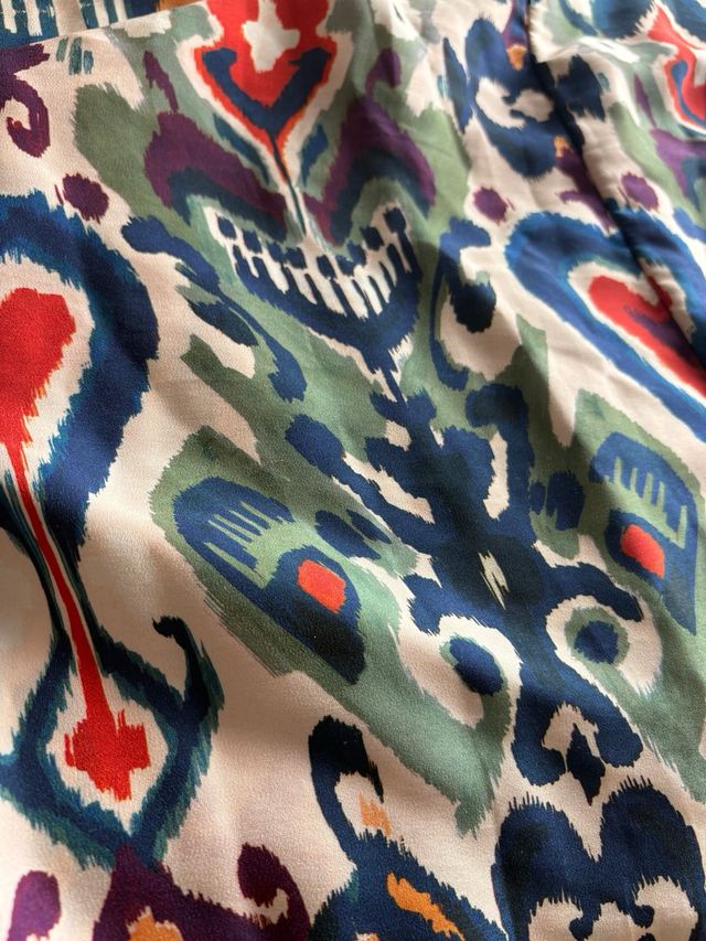 Vestido largo veraneo con fantasia