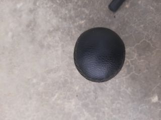 Tuning Pomo cuero auténtico y antena radio fibra c