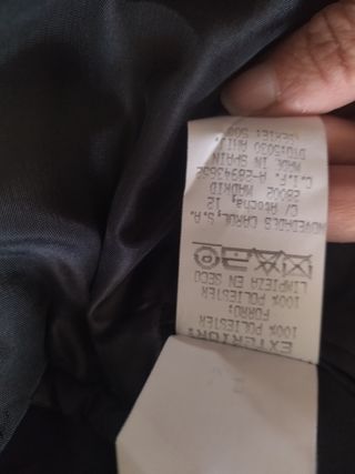 Traje chaqueta de vestir hombre.