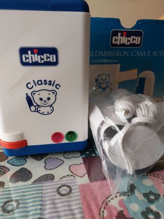 Calienta biberón chicco casa y auto