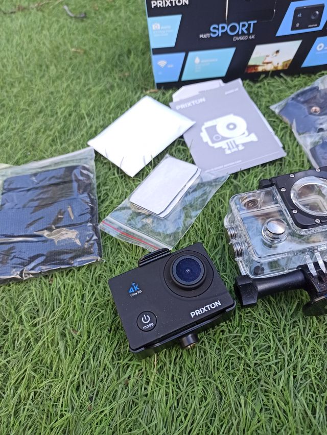 Cámara deportiva PRIXTON 4K nueva
