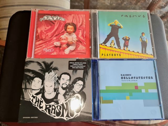 Lote 4 primeros CD de The Rasmus