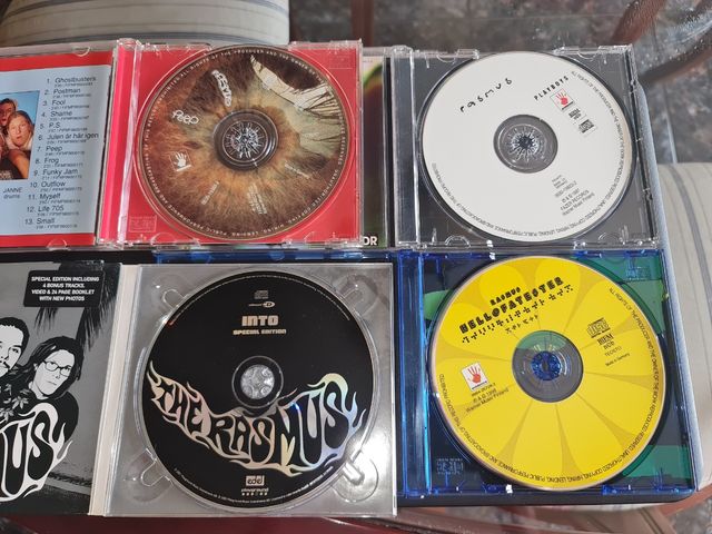 Lote 4 primeros CD de The Rasmus