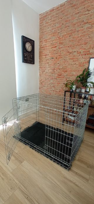 Jaula plegable para perro grande