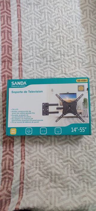 SOPORTE TV PANTALLA 14A55 PULGADAS GIRATORIA