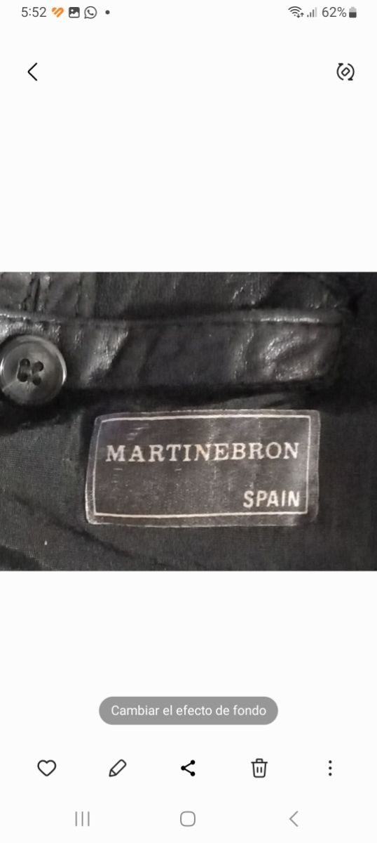 Cazadora Martiebron vintage años 80