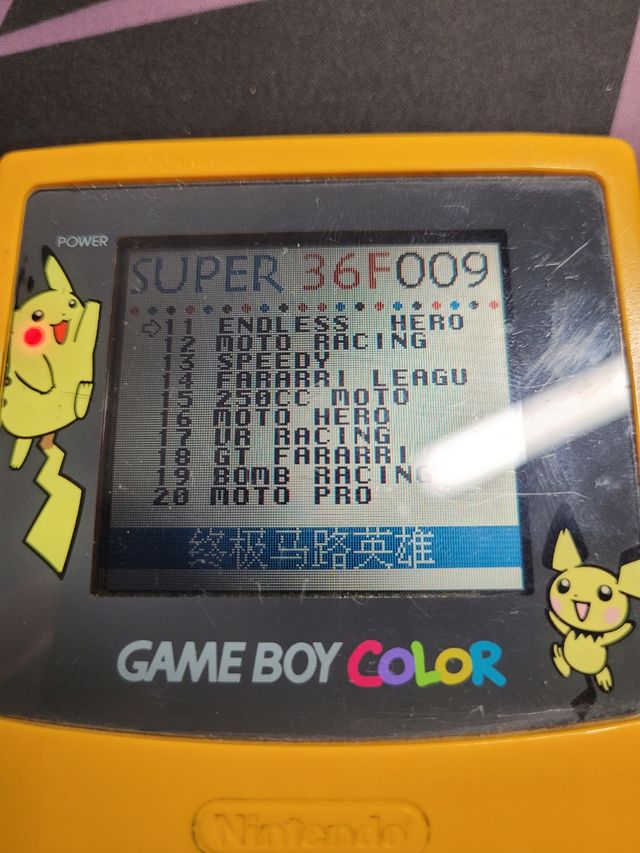 Cartucho Game Boy 36 en 1