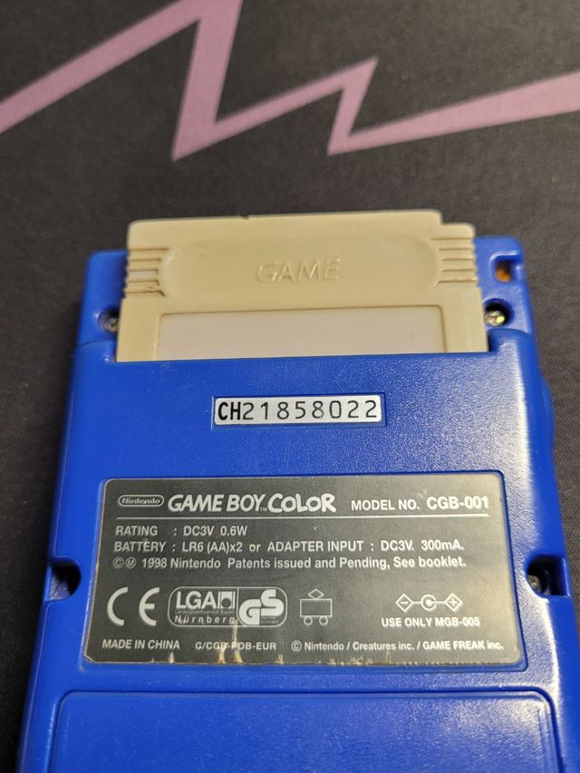 Cartucho Game Boy 36 en 1