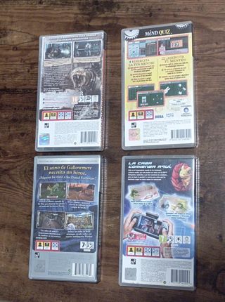 Lote 10 videojuegos PSP PAL ESP
