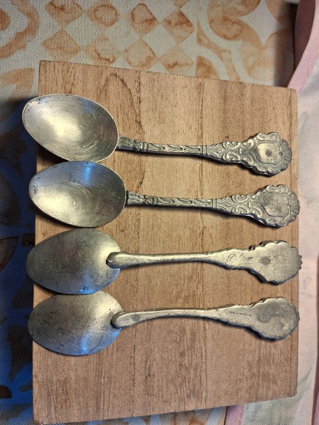 Set Cucchiaini in Peltro