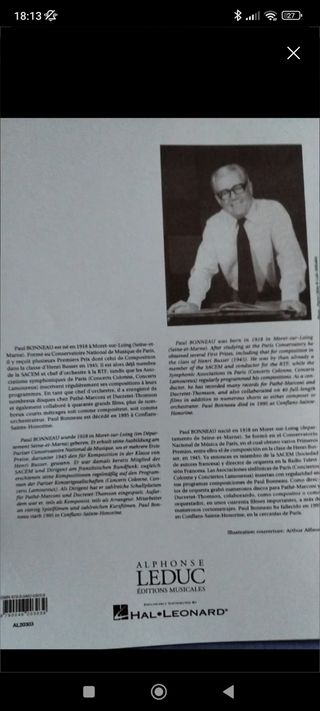 Suite para Saxo Alto y piano