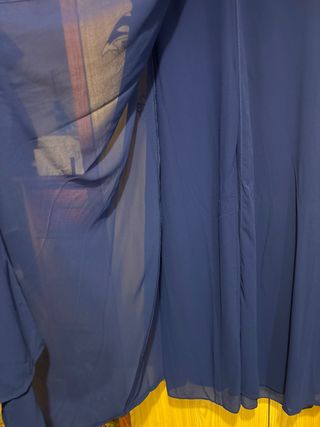 Mono de fiesta azul electrico