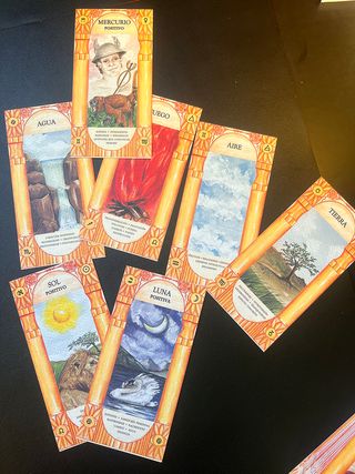 Cartas de los Planetas. Astrología. De Vecchi