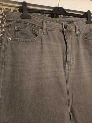 Falda vaquera midi Lefties 