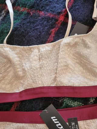 Conjunto sujetador y braguita de Etam