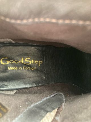 Botines piel vuelta, Goodstep 38