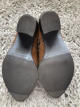 Botines piel vuelta, Goodstep 38