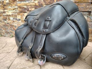 Maletas cuero Harley Davidson originales